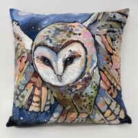 buy Owl art work pillows in jackson hole